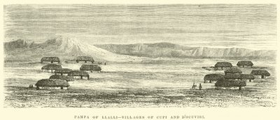 Pampa de Llalli, villages de Cupi et d